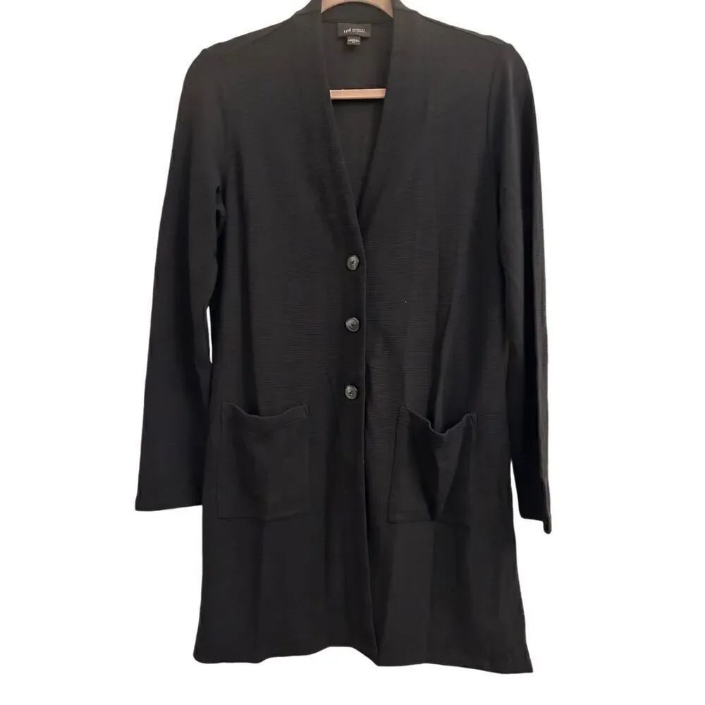 J. Jill Wearever Collection ribbed Cardigan Oversized XS (will fit up to medium)